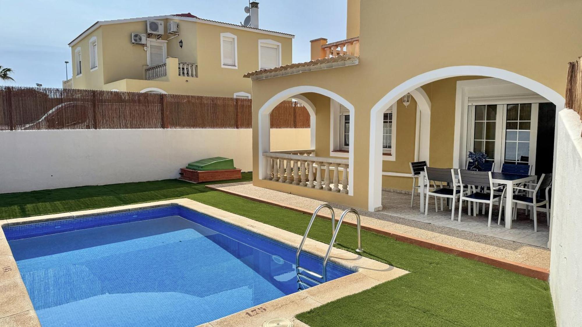 Chalet Villafranca Menorca Con Piscina Privada Cala'N Bosch  Exterior photo